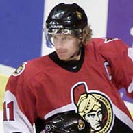 Daniel Alfredsson thinks the Senators are better off with the return they got for Heatley. (Picture courtesy of cbc.ca)
