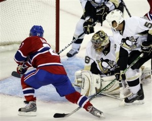 Brian Gionta could be one of the keys to the Habs' season in 2009/10. (Picture courtesy of yahoo.com)