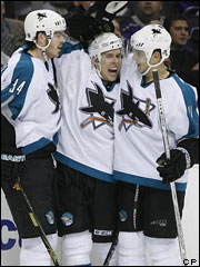 The Sharks will be without Joe Pavelski for the next couple weeks. (Picture courtesy of tsn.ca)