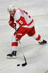 Nicklas Lidstrom recorded his 1000th point last night. (Picture courtesy of yahoo.com)