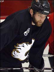 Robyn Regehr knows he can be better for the Flames. (Picture courtesy of tsn.ca)