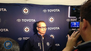 Coach Maurice day 1 of Development Camp