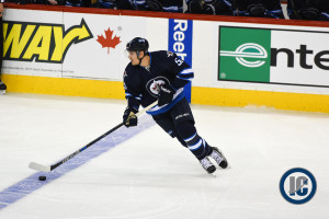 Scheifele with puck