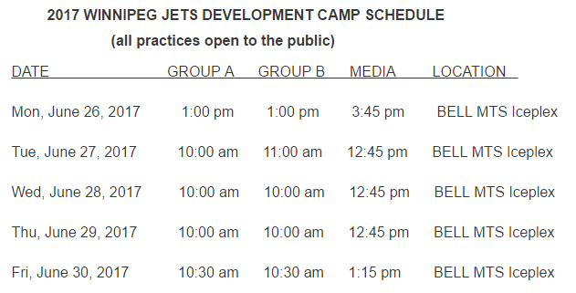 2017 Jets Schedule