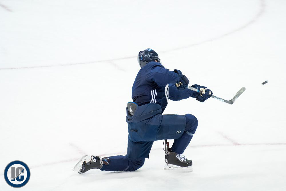 Winnipeg Jets Practice Report Illegal Curve Hockey