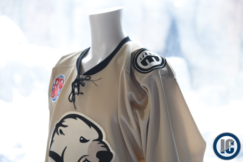 Right side shot of Polar Bear Uniform