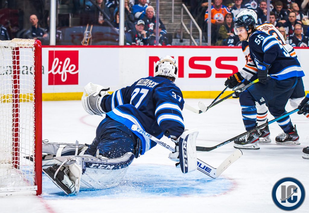 Winnipeg Jets goalie Connor Hellebuyck is a finalist for the Vezina ...